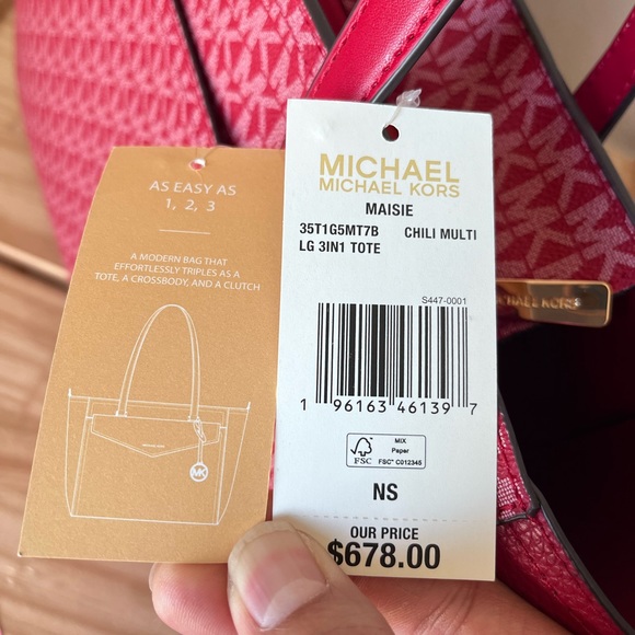 🌼Michael Kors 3 in 1 tote - Picture 7 of 16